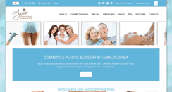 Desktop Screenshot of aguiarplasticsurgery.com